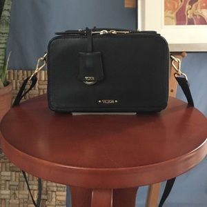 TUMI Leather Crossbody Bag
